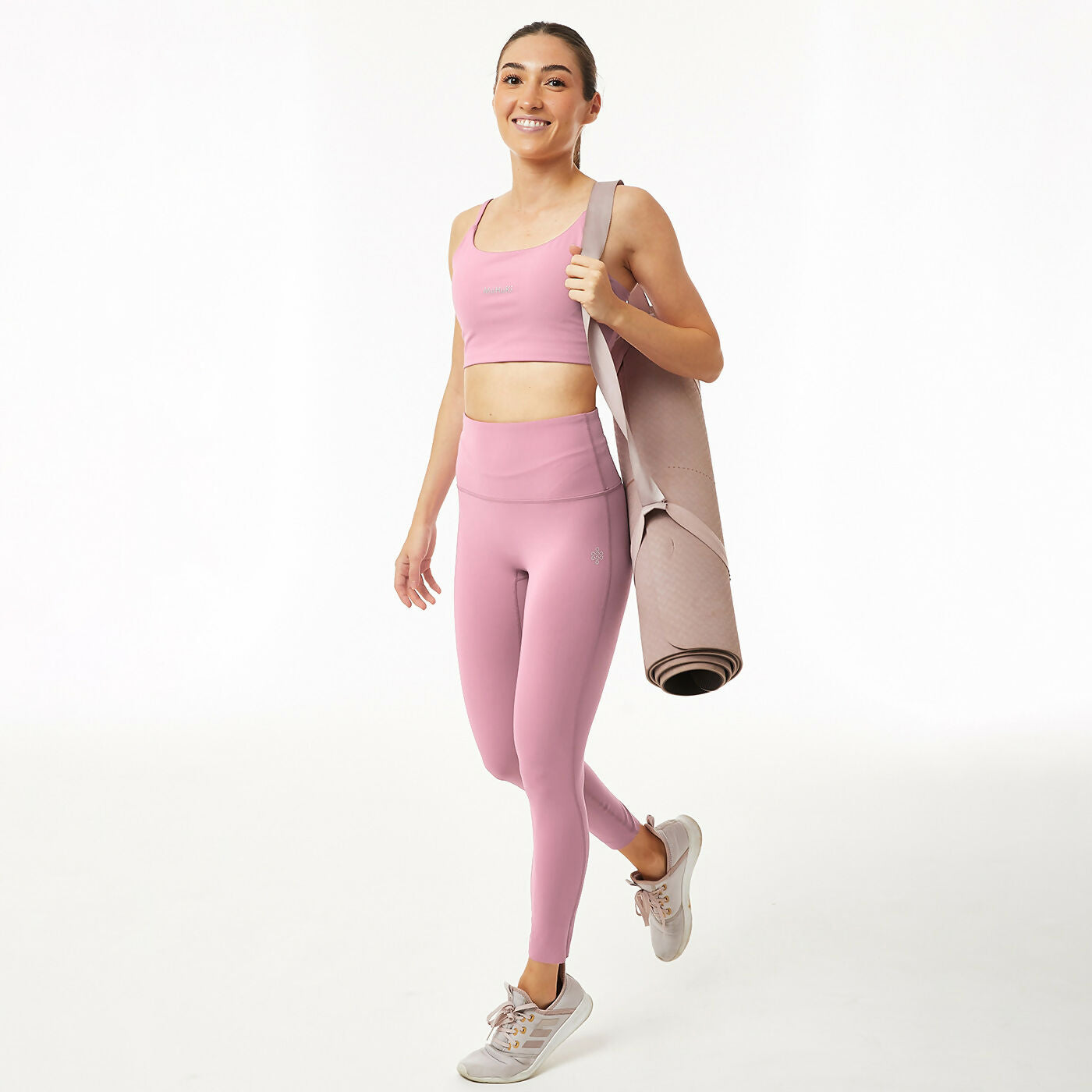 Mohuki Lily High Waisted Legging - Pink