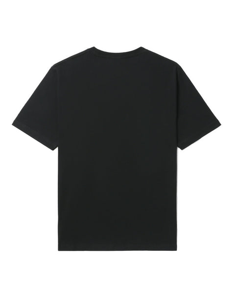 Gradient Logo Black T-shirt in Cotton Jersey