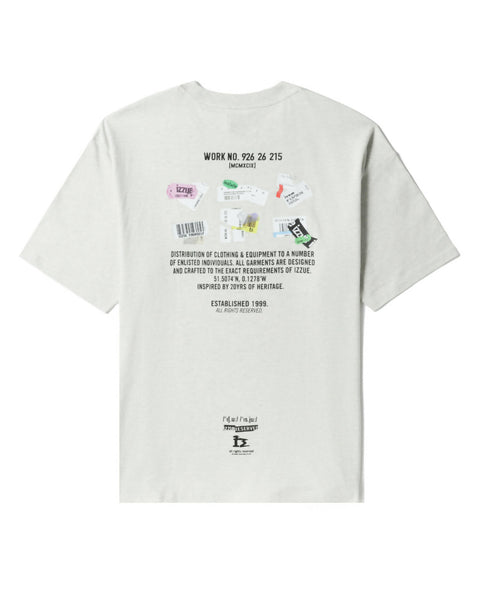 Digital Printed T-Shirt In White