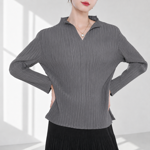 Florence Long t-shirts Gray