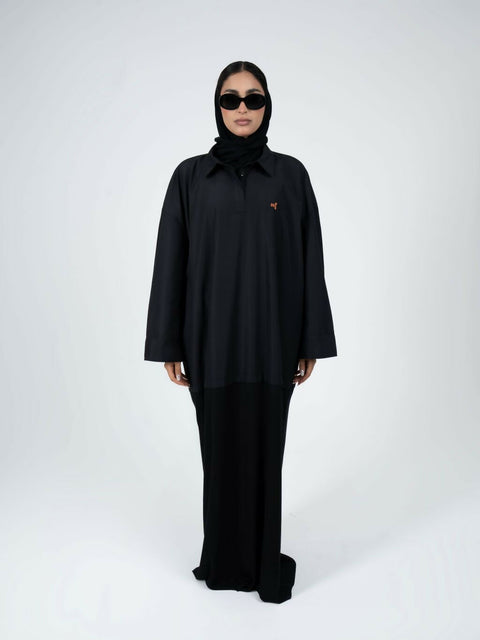 DUO DRESS BLACK