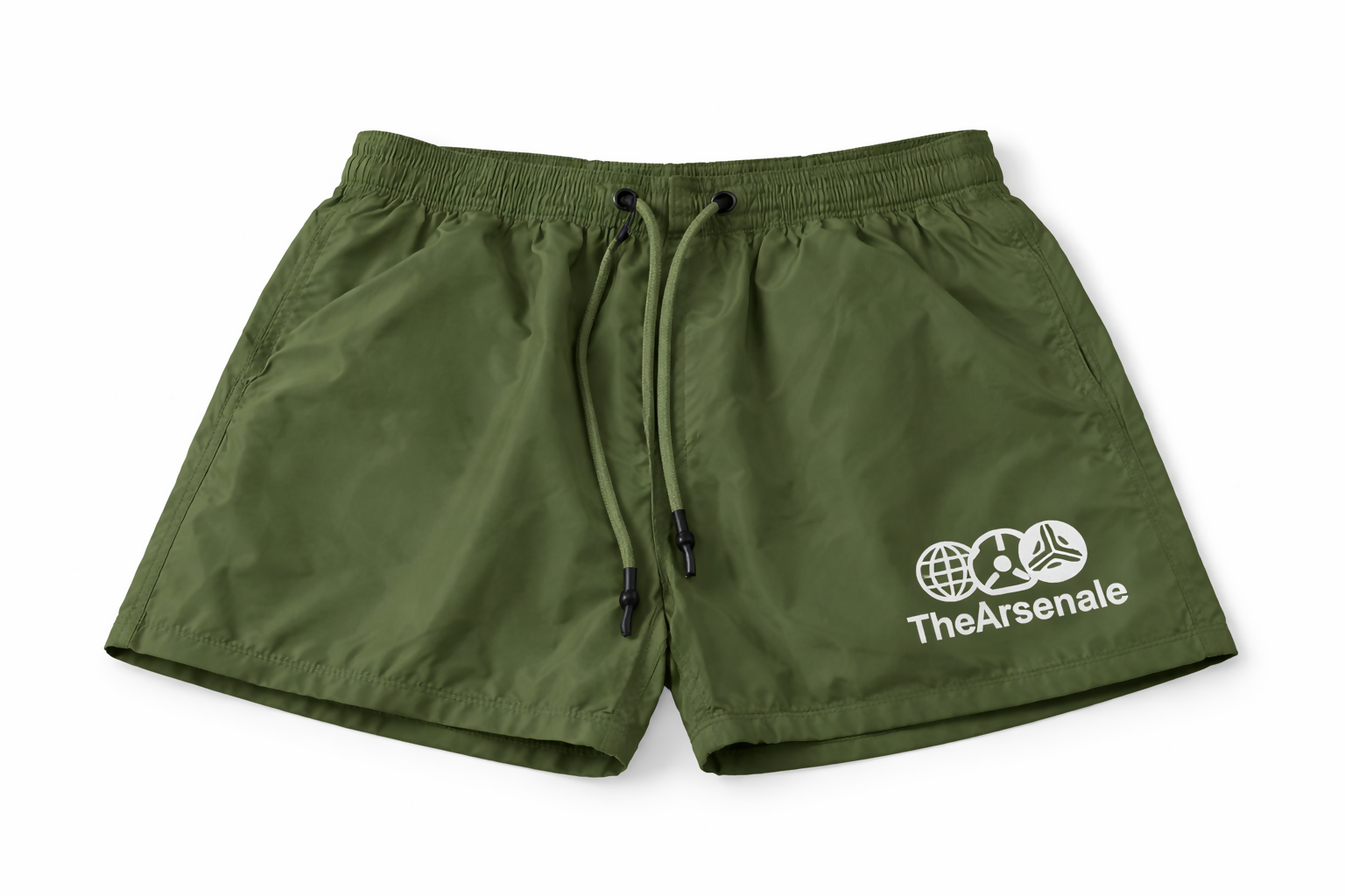 Swimsuit Short Dark Green