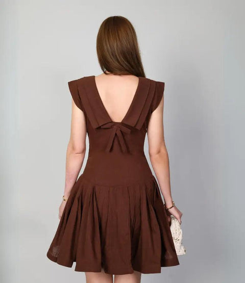 tiffany-brown-dress