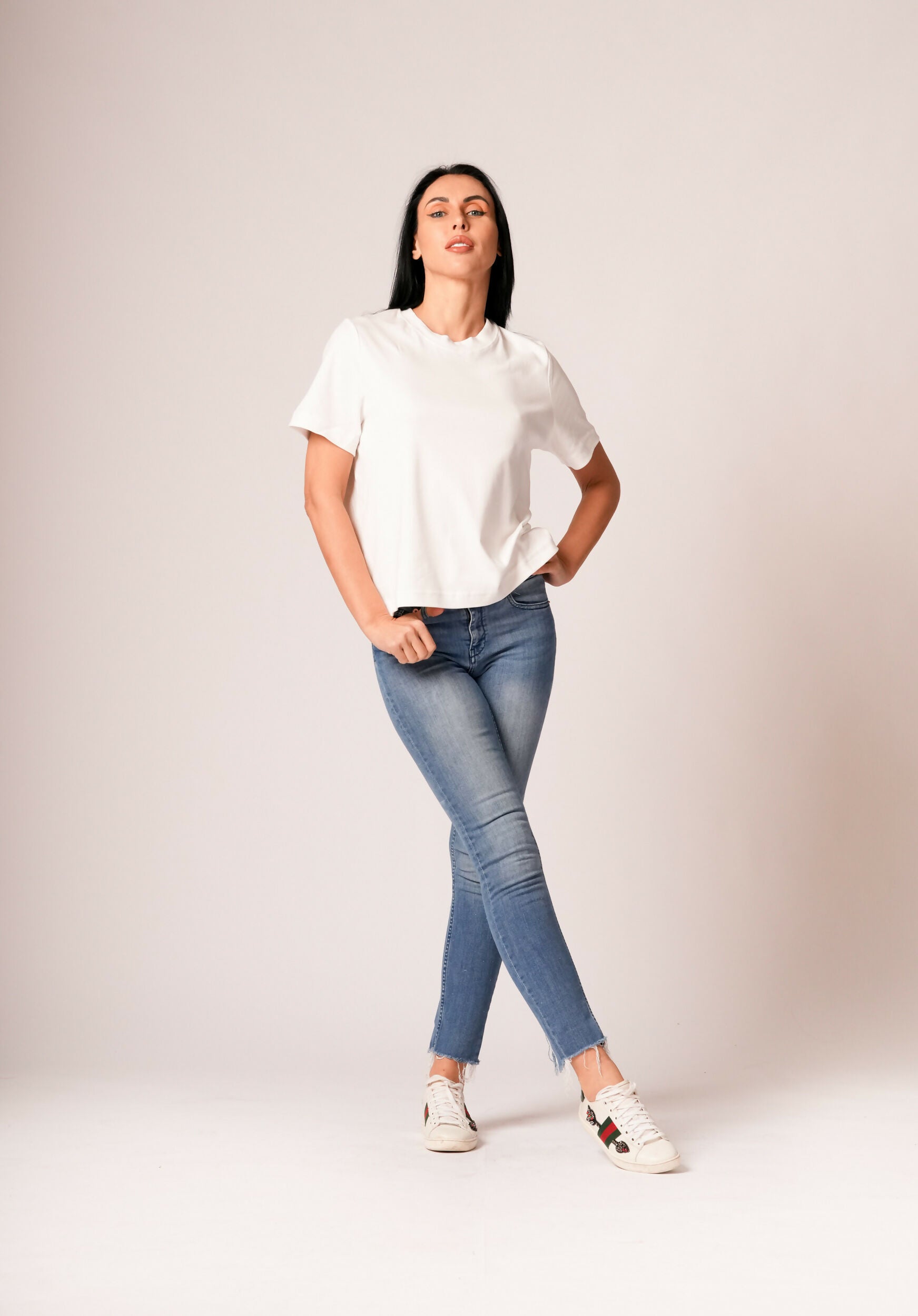 ELT Women Tshirt Classic White 100% Cotton 1981 Model