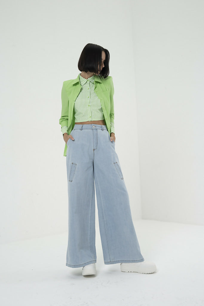 DOUBLE LAYERED SHIRT