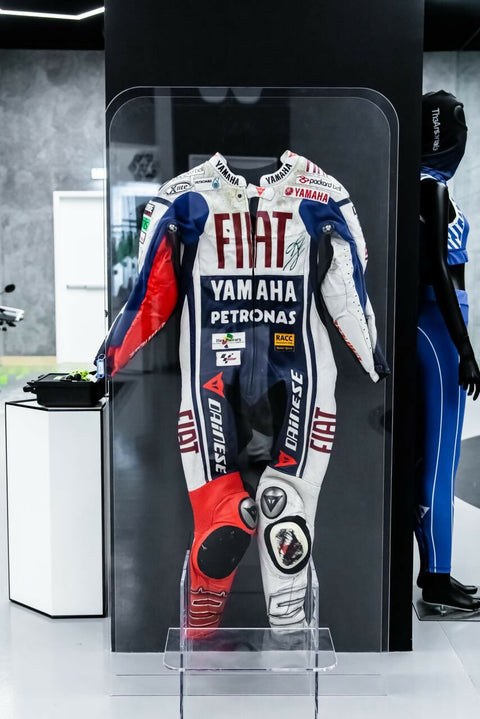Jorge Lorenzo 2010 MotoGP World Champion Original Leather (signed)