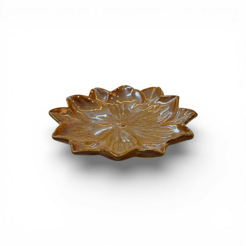 Camelia Midi Decorative Bowl in Latte