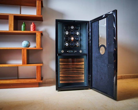 Tower 24 Macassar – Customized Watch Winder for 30 Watches