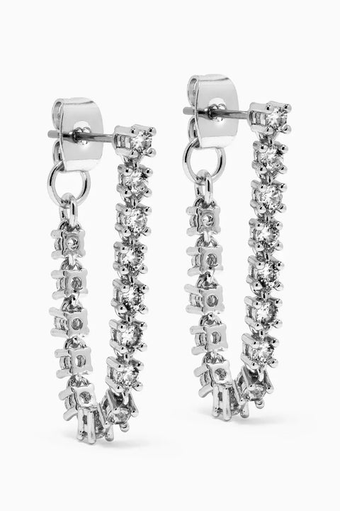 Ballier Chain Studs- Silver