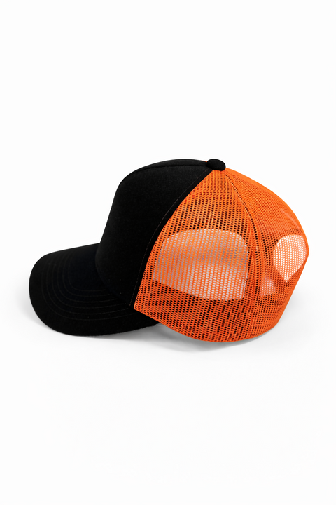 CAP/FLEXI—Mesh Lining Black/Orange