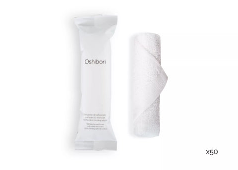 Oshibori box 15g blanc