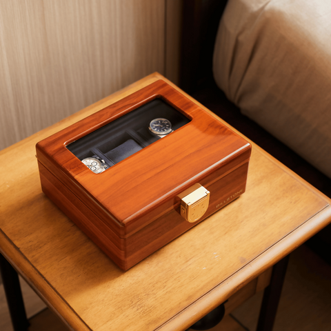 Jarwique 6 Fingerprint Signature Lock – Watch Box / Case