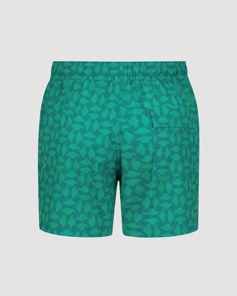 Manta Motif Swim Shorts