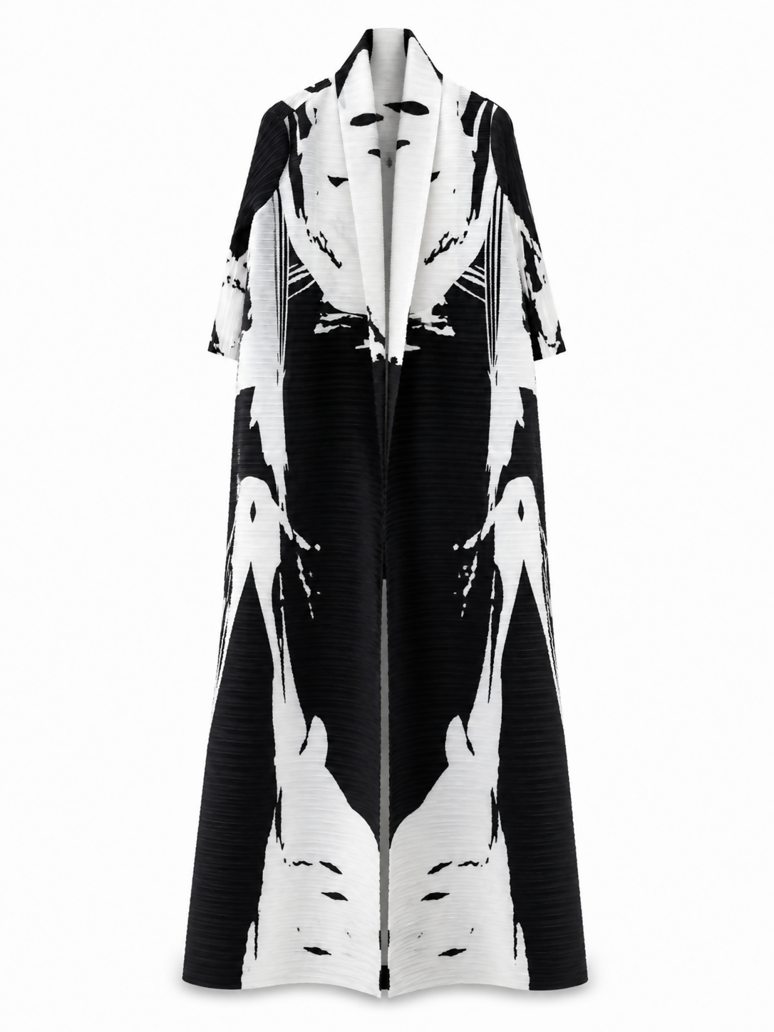 Abu Dhabi Abaya Black White