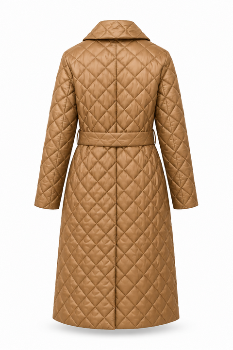 Long Puffer Jacket-BR