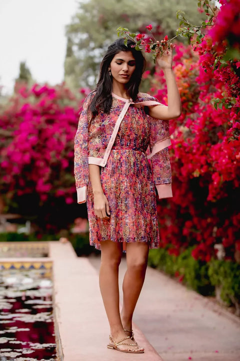 The Iris Pleated Dress