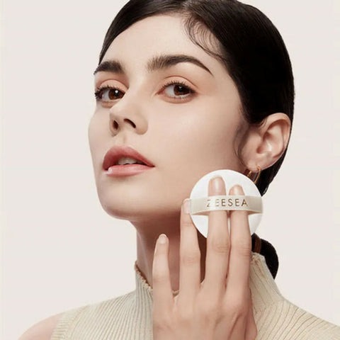ZEESEA Soft Vevet Pressed Powder 02 - Natural