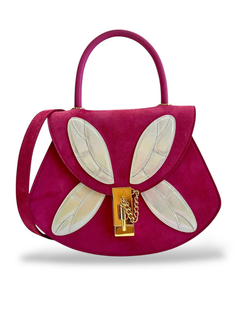 Tallulah The Dragonfly Bag - Fuchsia