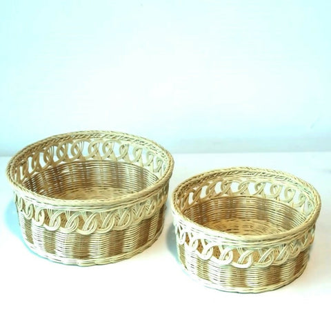 susarts handmade rattan basket