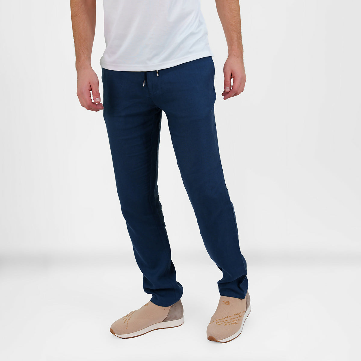 Via Milano Trouser Blue