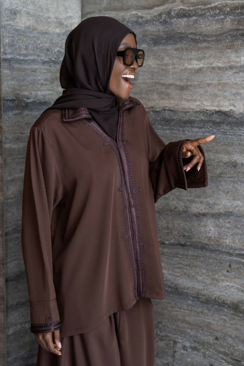 AMARA CREPE BROWN
