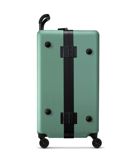 OUMOS 92L Container - Durable and Stylish Luggage Green Vintage