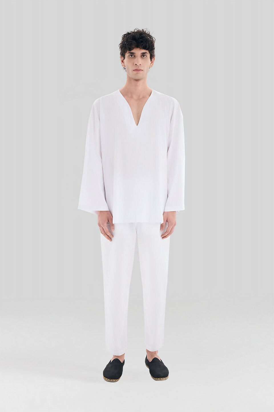 T 03 White Cotton T-Shirt
