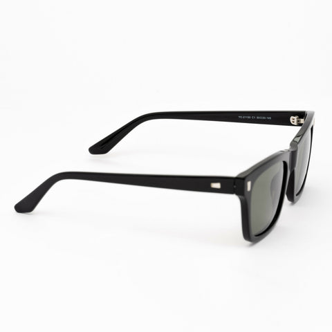 Stellar Sunglasses | Black Frames & Green Lenses