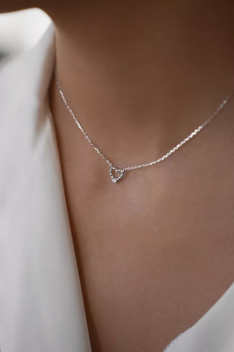 Necklace Tiny Hearts