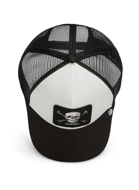 Goorin Bros Danger Skull and Crossbones Trucker Cap