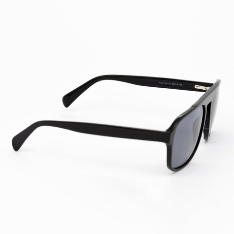 Stalwart Sunglasses | Black Frames & Grey Lenses