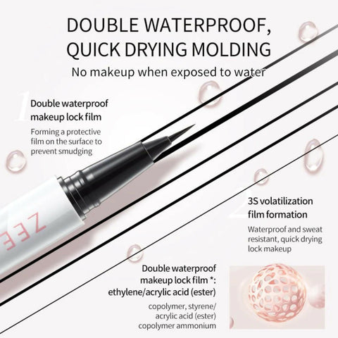 ZEESEA Slim Elf Liquid Eyeliner - Black