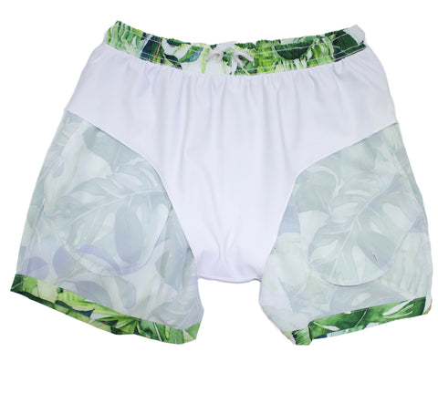 Feuilles d' Amazonie Printed Shorts