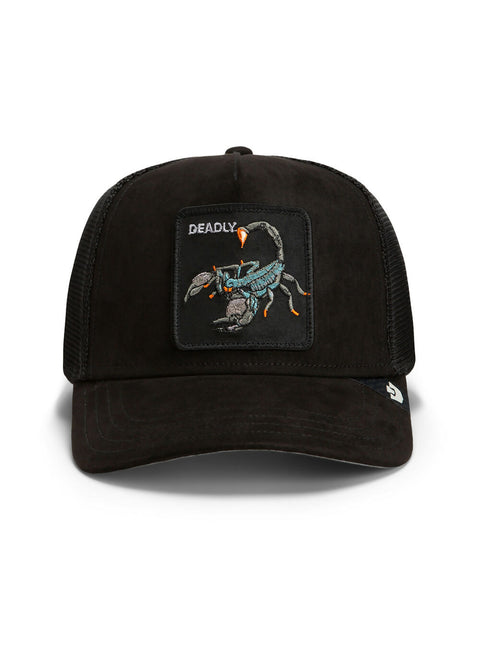 Goorin Bros Suede Scorpion Trucker Cap