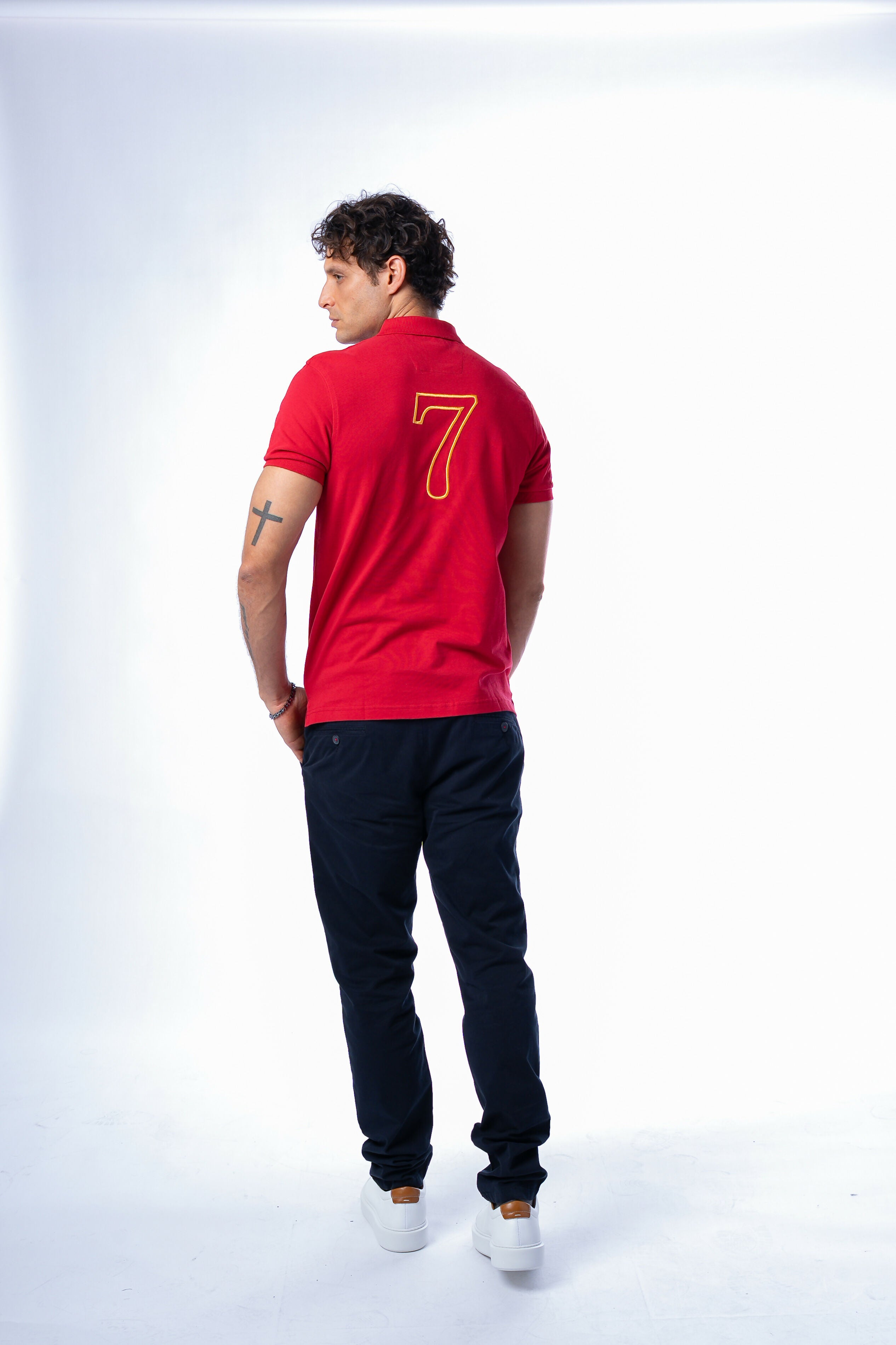 SPAIN POLO RED