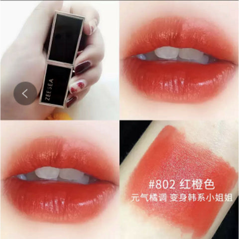 ZEESEA watery silky lipstick 802 - Reddish orange
