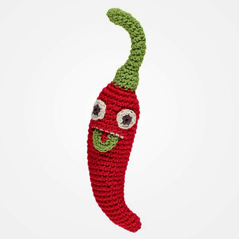 susarts crochet doll ''chilli'' rattle