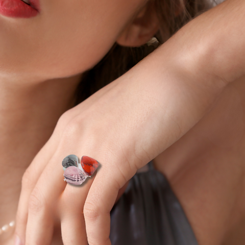Tripple Gem Ring