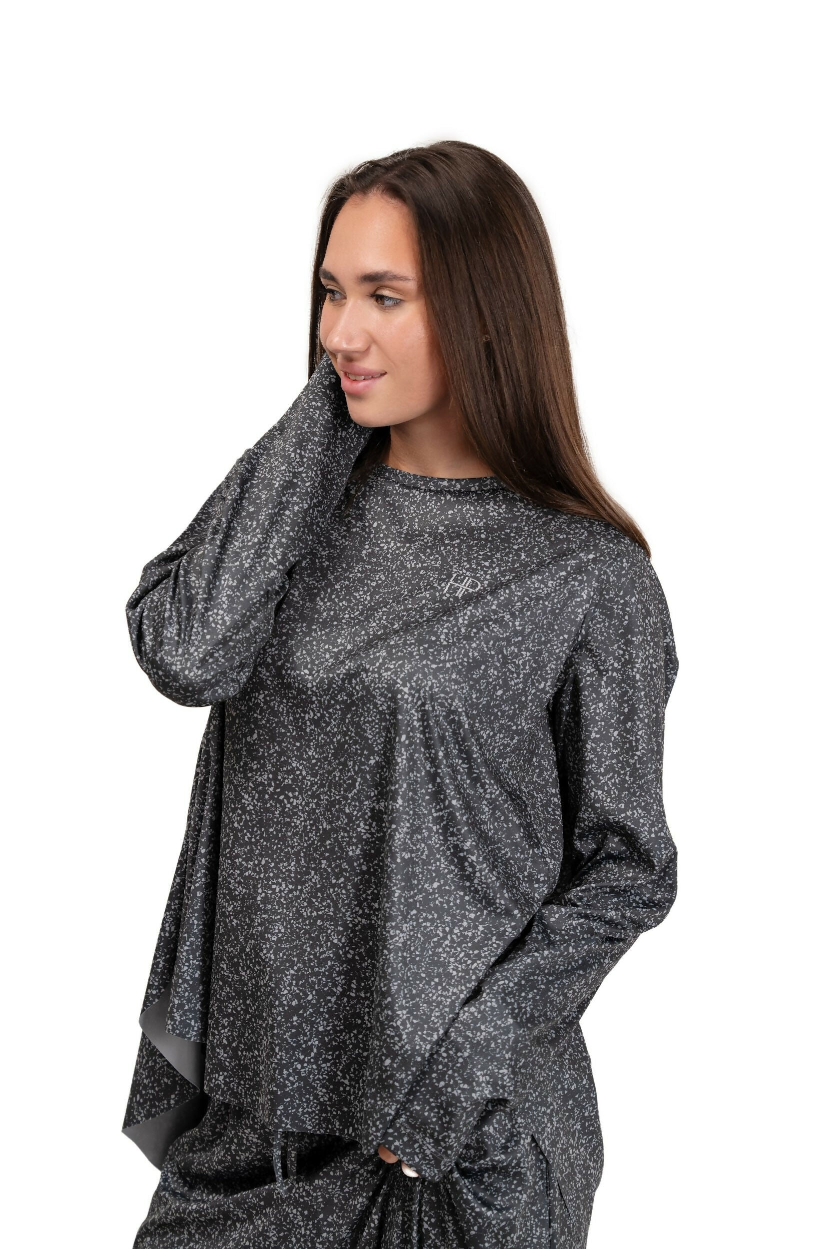 Flowy Combo Set Top & Pant - SIENA Grey