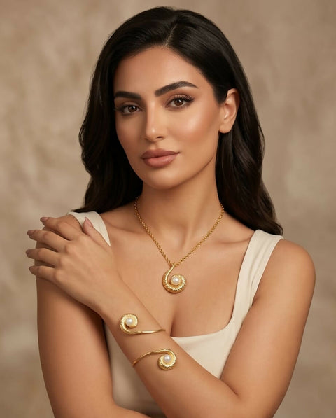 Elysium Bloom Pearl Set (set of 4 pieces)