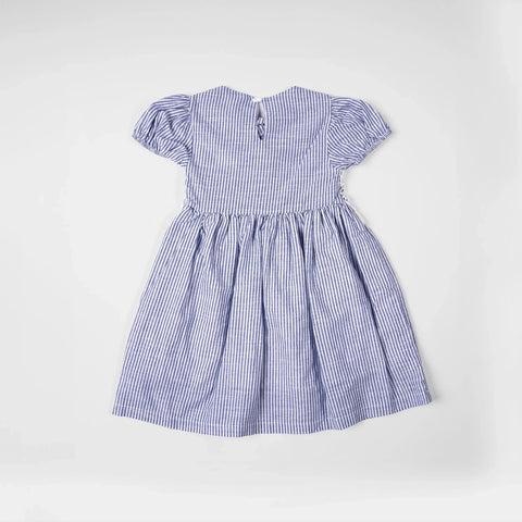 MINIFACE Cotton Candy Dress In Blue