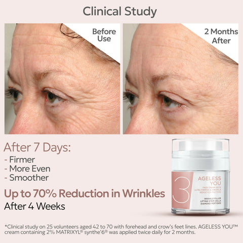 AGELESS YOU™ | Instant Firming & Wrinkle Reduction Face Cream 50ml