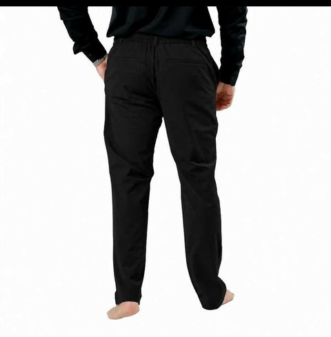 ANGELO KAHEL - TROUSERS BLK - PNT-6102