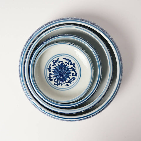 Blau Blanc Plate - Large