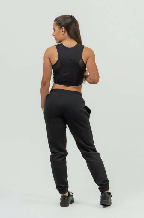 Nebbia Women’s High-waist Joggers Intense Signature Gold