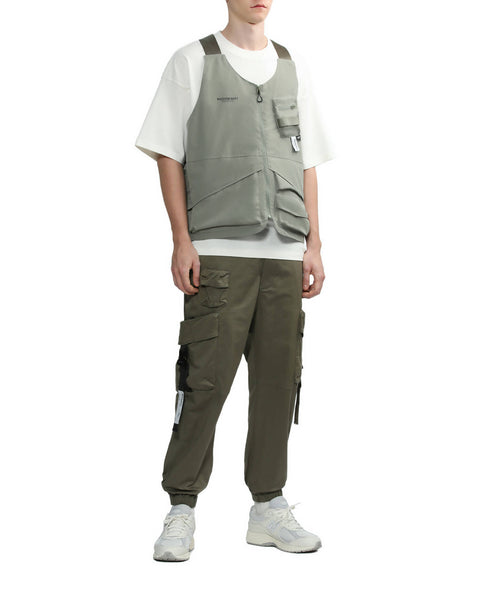 Utility Vest in Khaki