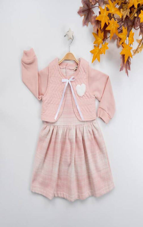 CASA BANANA Flannel Bolero Dress