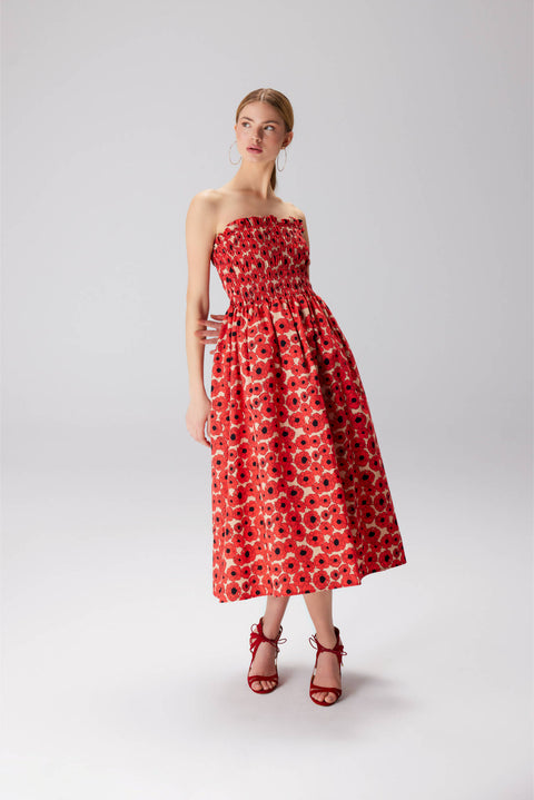 Rose Garden Midi Dress