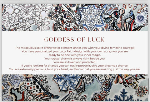 LADY FAITH Goddess Of Luck Caftan Dress/Abaya