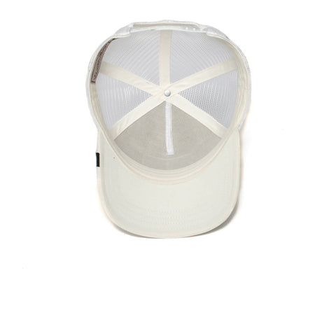 The Panther Trucker Hat White